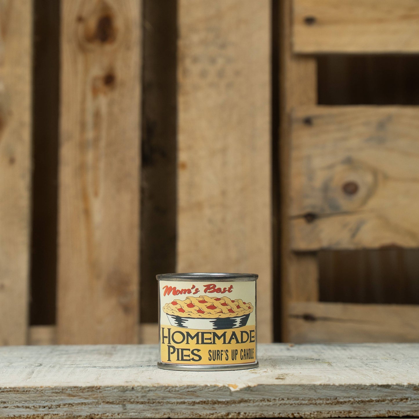 Grandmas Pie Paint Can Candle - Vintage Collection: 4 oz Quarter Pint