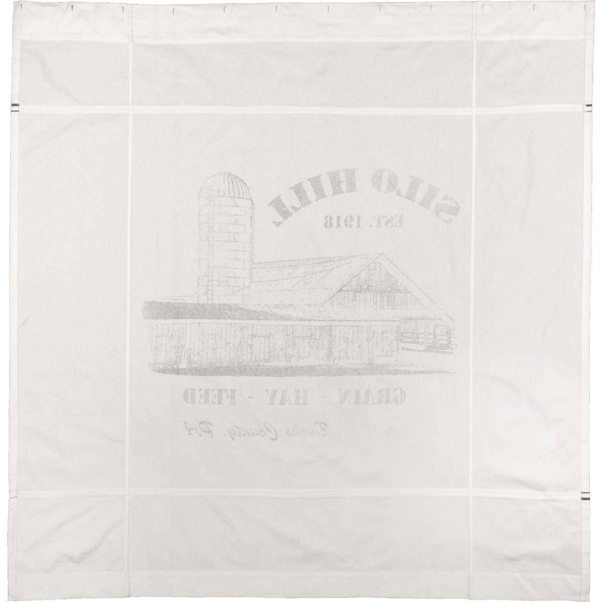 Silo Hill Shower Curtain 72Lx72W