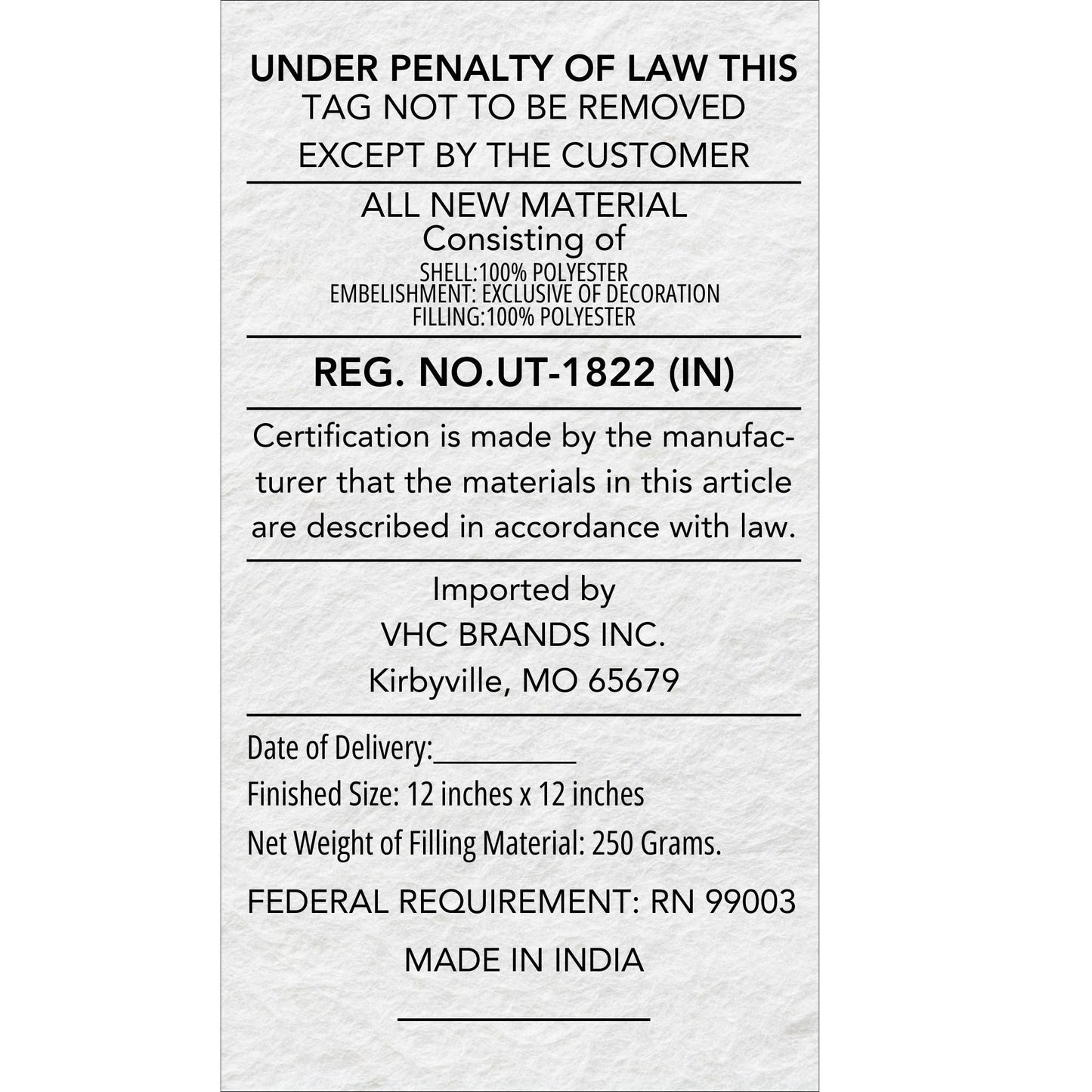 Candy Cane Cottage Pillow 12x12