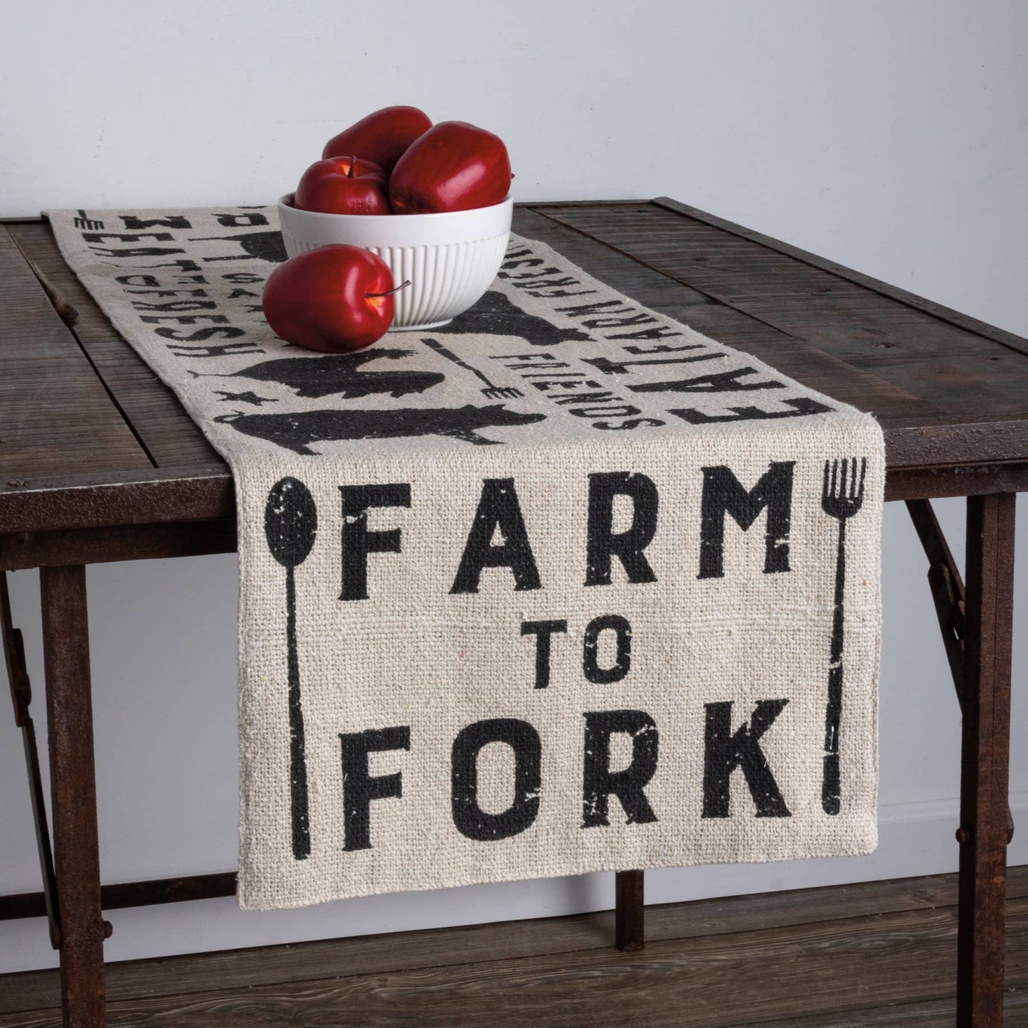 Farm To Fork Table Runner