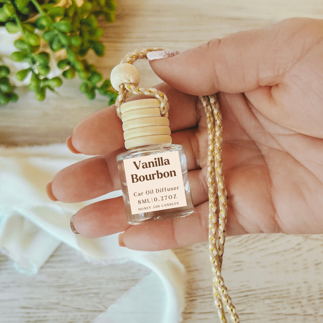 Hanging Car Diffusers | Vanilla Bourbon