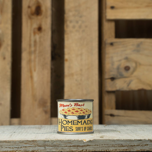 Grandmas Pie Paint Can Candle - Vintage Collection: 4 oz Quarter Pint
