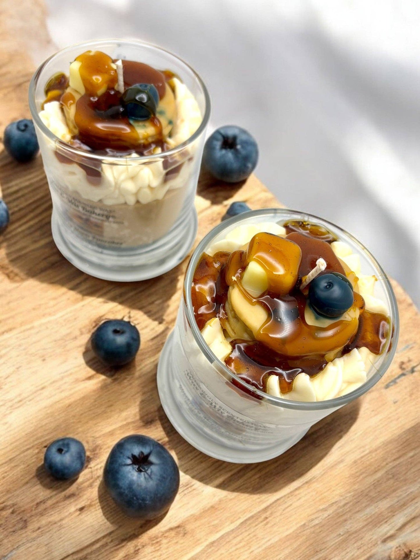 Blueberry Maple Pancakes Candle. 13 oz. Large Dessert Candle