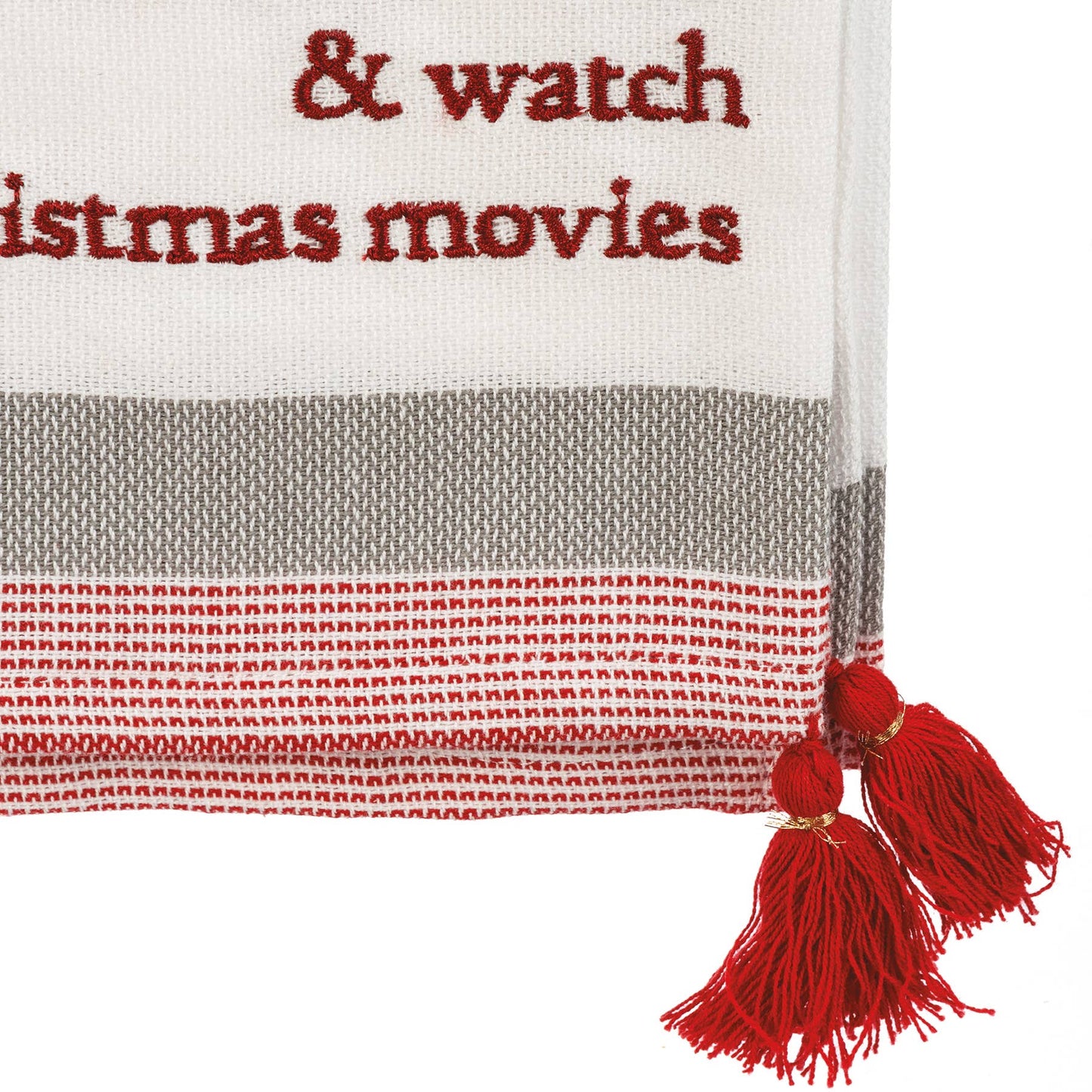 Let's Bake Stuff & Watch Movies Kitchen Towel