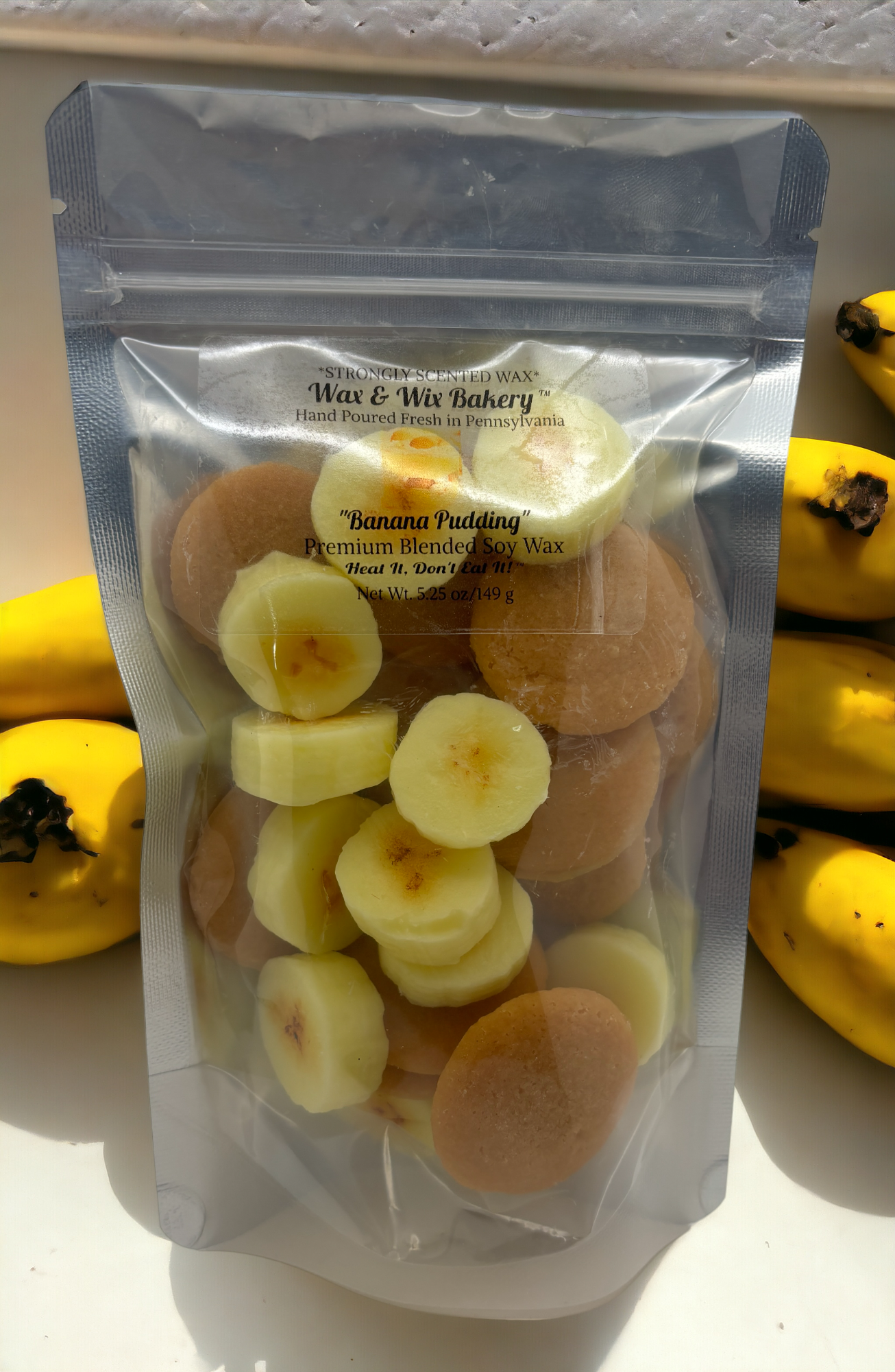 Banana Pudding Wax Melts/Bananas & Vanilla Wafers Wax Melts