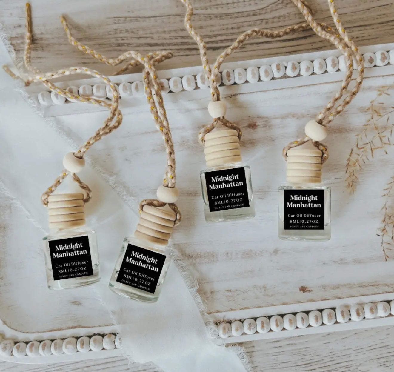 Hanging Car Difussers | Midnight Manhattan