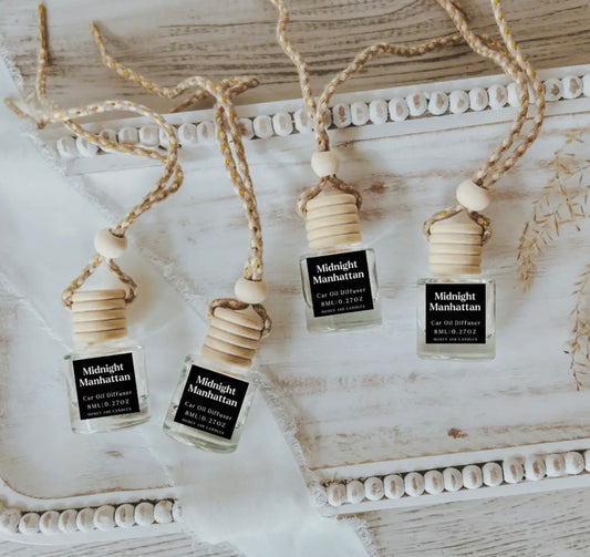 Hanging Car Difussers | Midnight Manhattan