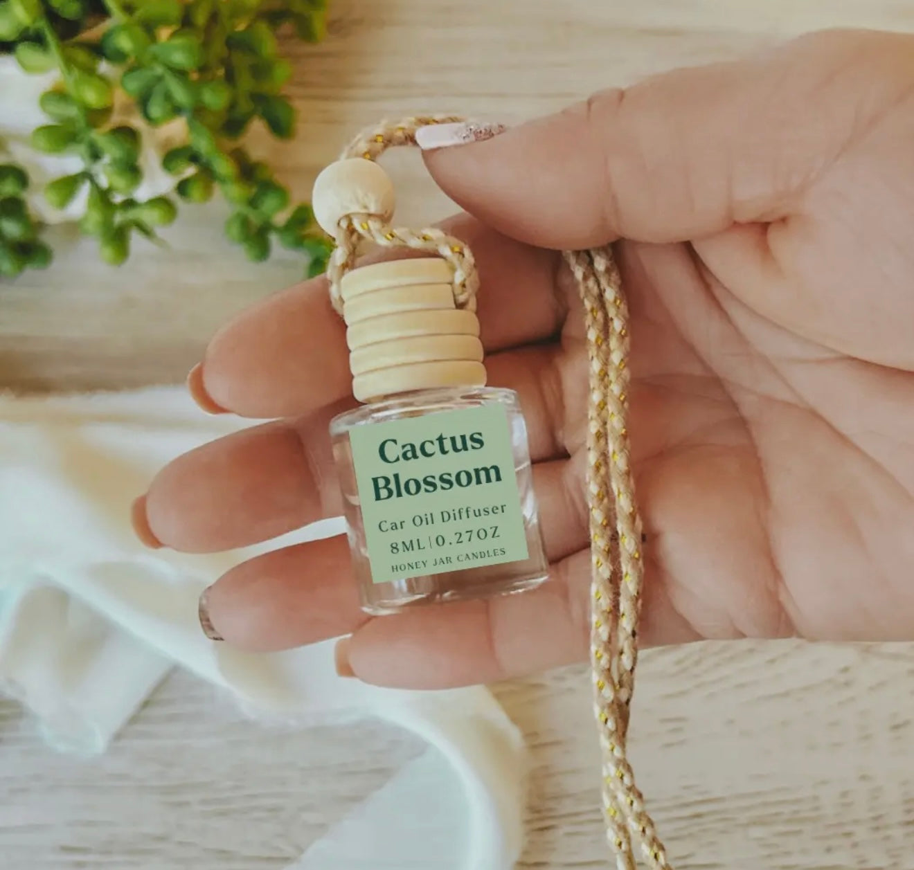 Hanging Car Difussers | Cactus Blossom