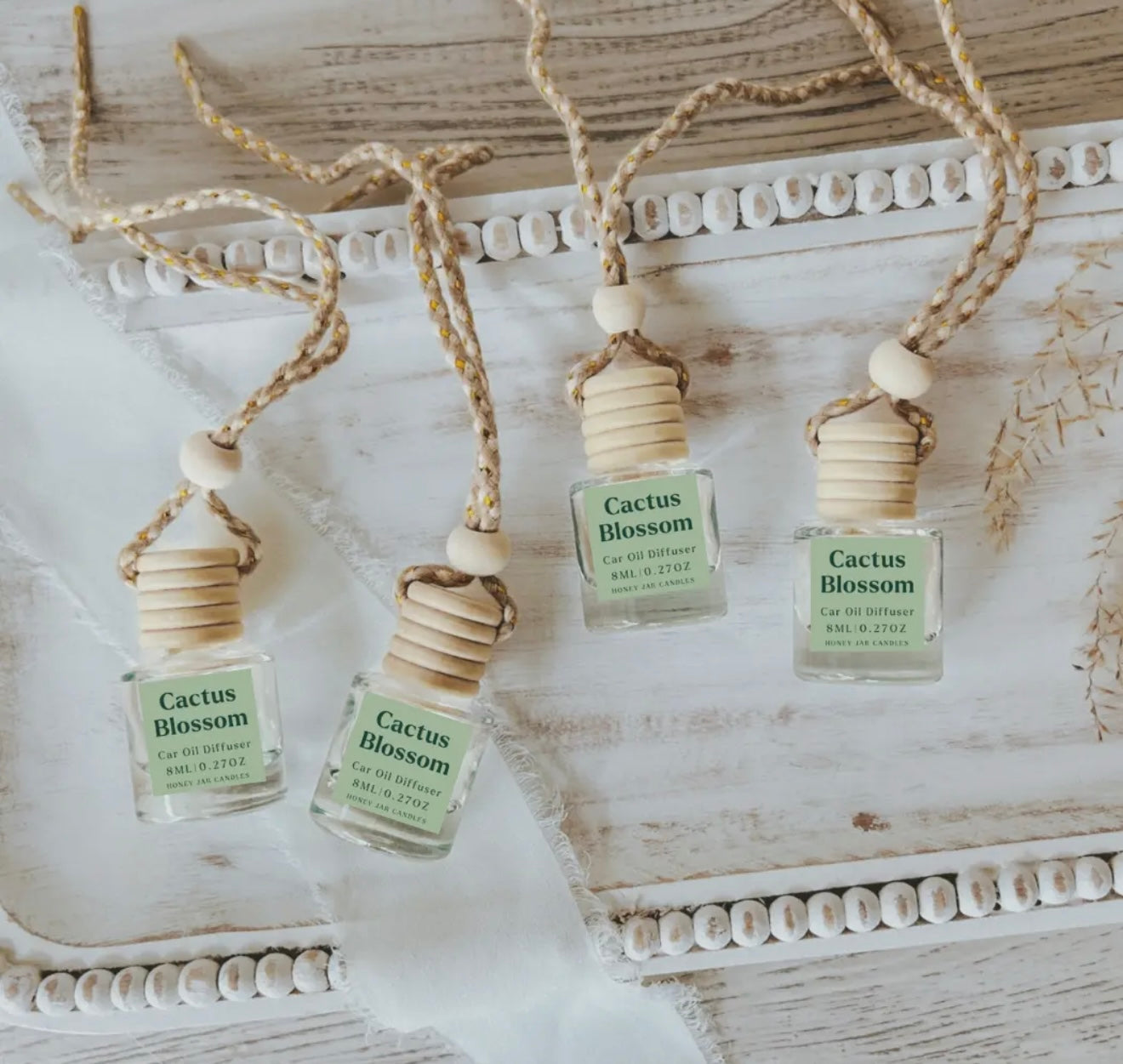 Hanging Car Difussers | Cactus Blossom