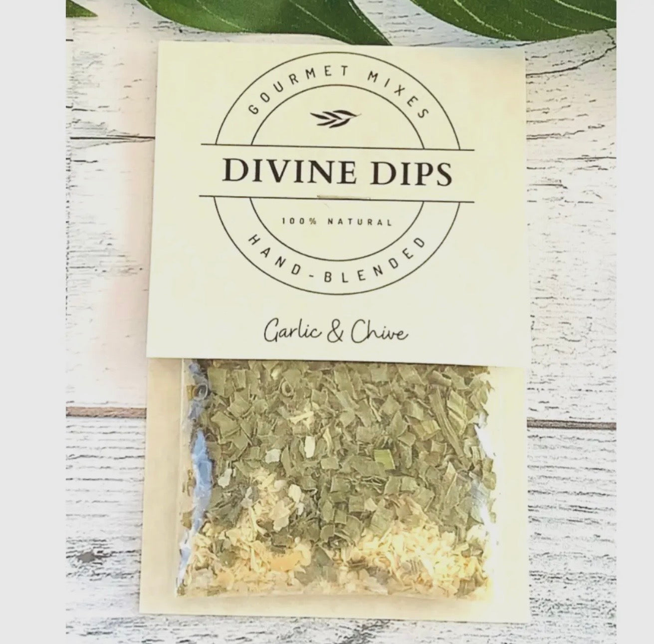Garlic & Chive Seasoning Dip Mix & Cheese Ball Spices