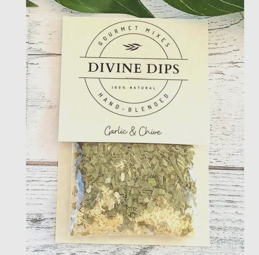 Garlic & Chive Seasoning Dip Mix & Cheese Ball Spices