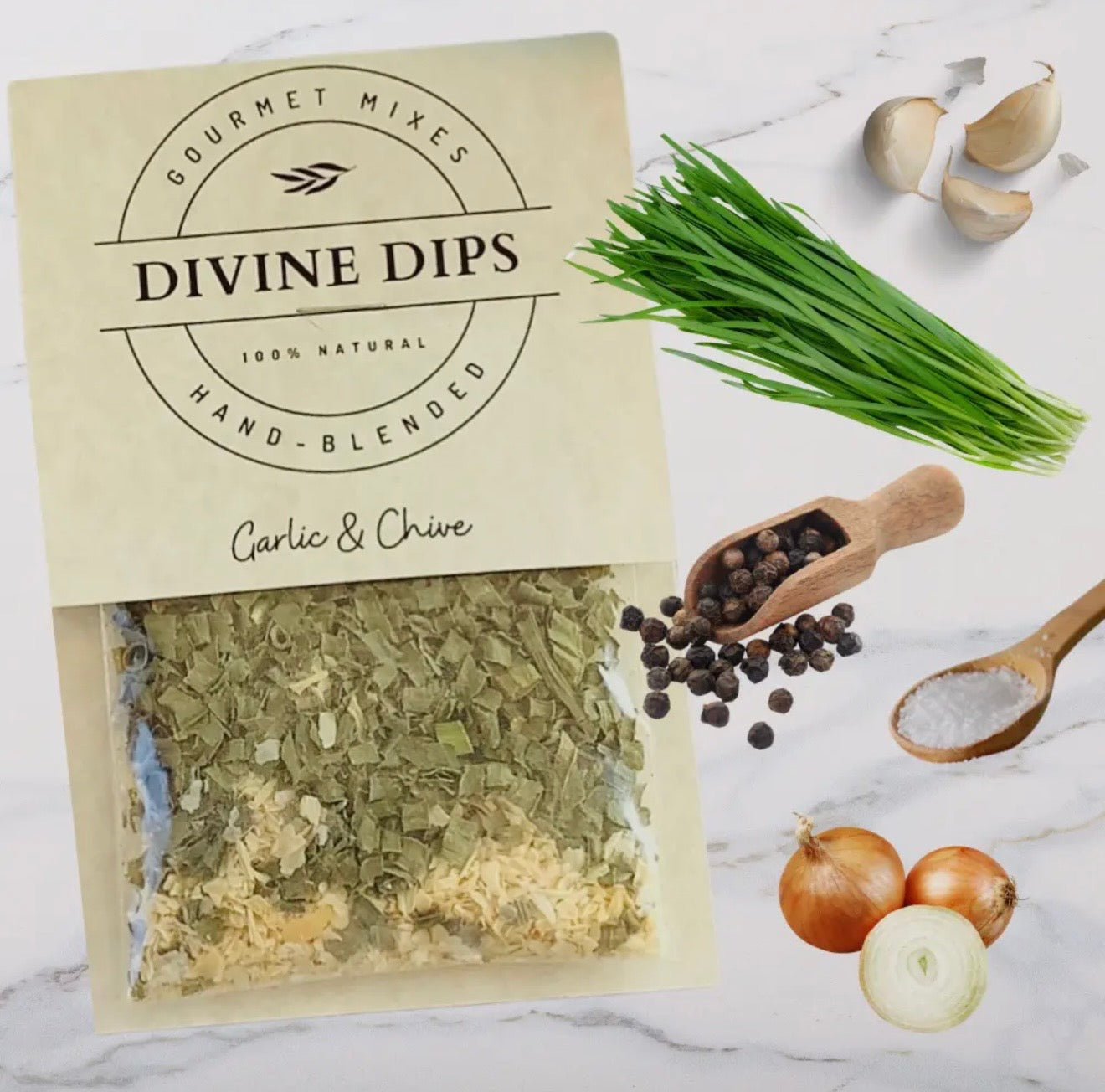 Garlic & Chive Seasoning Dip Mix & Cheese Ball Spices