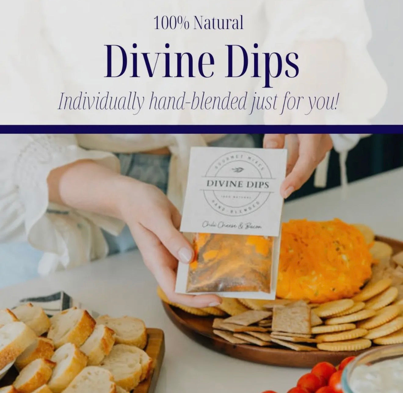 Garlic & Chive Seasoning Dip Mix & Cheese Ball Spices