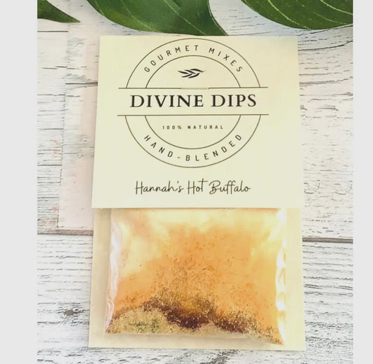 Hannah’s Hot Buffalo Seasoning Dip Mix & Cheese Ball