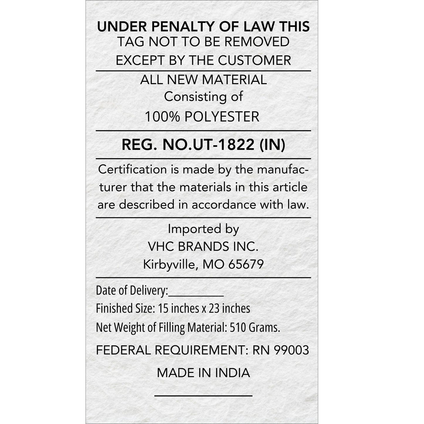 Sawyer Mill Black Farmstead Pillow 14x22